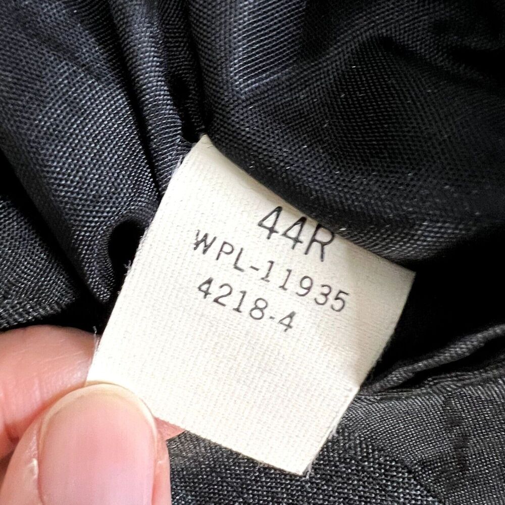 Wool Towncraft Striped Blazer Jacket - image 6